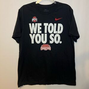 Nike Ohio State football T-shirt size large